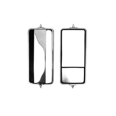 Velvac 7X16 Angle Back Mirror W/Convex S.S. 705334